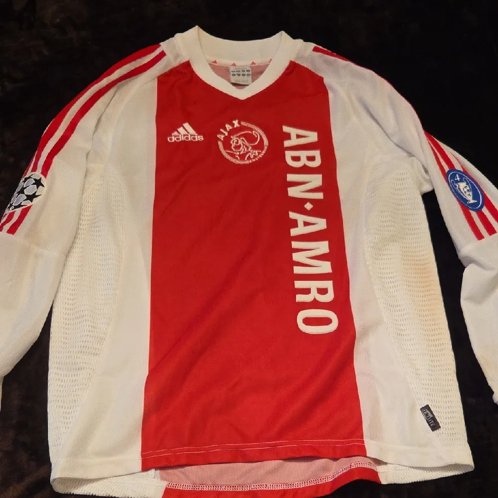 Ajax Adidas Long Sleeve Soccer Jersey, Small - Picture 1 of 1